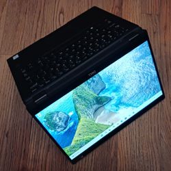 Dell Latitude Touchscreen 2 In 1 Laptop/Tablet Intel Core i7 8th Gen 16 GB RAM 512 GB SSD Webcam 1080P FHD LCD USB C Ports x2 Windows 11 Professional 