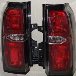 NEW PAIR LED Tail Lights For Chevy Tahoe Suburban 2015-2020 Complete w/bulbs