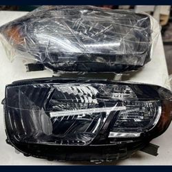 08-10 Toyota Highlander Headlights Faros Calaveras Micas Luces 
