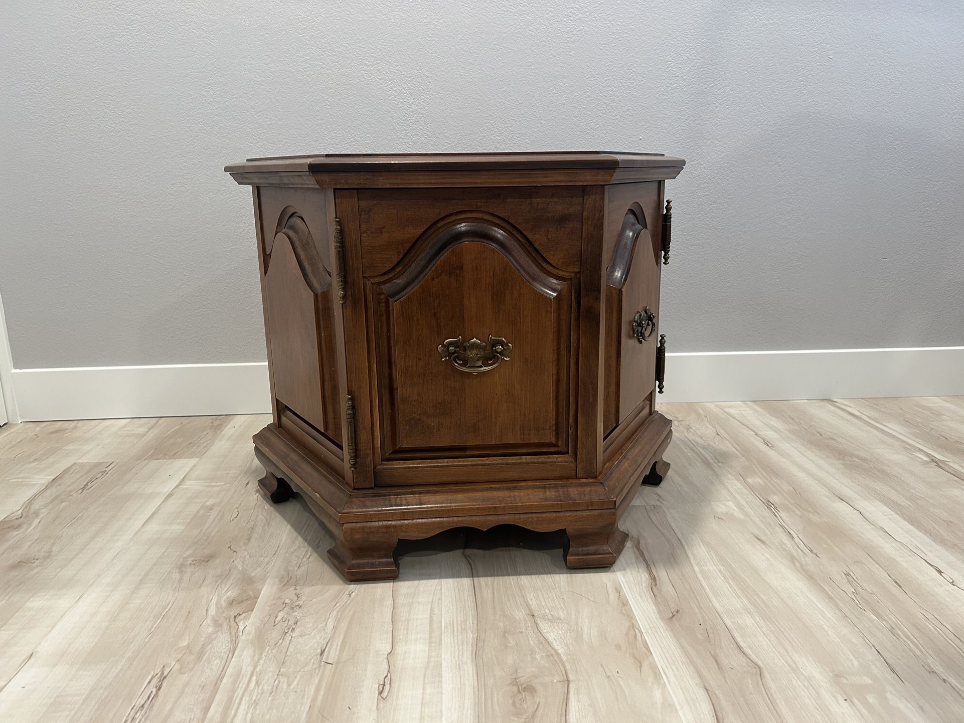 Solid Wood End Table