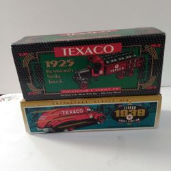 Texaco Die Cast Cars $10 Each Collectable.New