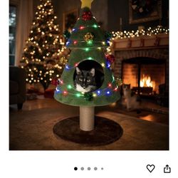 Cat Christmas Tree 