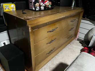 Old wooden dresser