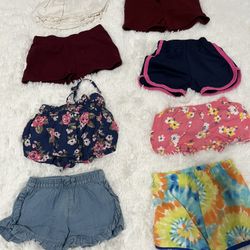 8 Baby Shorts All Same Size 3-6 Months