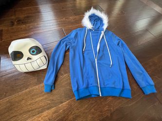 Undertale Sans Skeleton Costume YOUTH M (12)