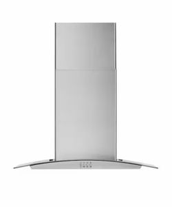 Whirlpool WVW51UC0LS 30" Stainless Steel Wall Chimney Range Hood