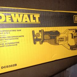 DeWalt 20 Volt Brushless XR Reciprocating Saw
