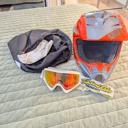 Shift Helmet And Goggles - Large