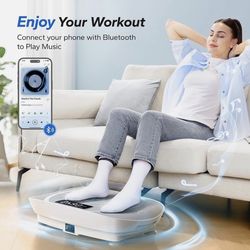 Vibration plate with Bluetooth
