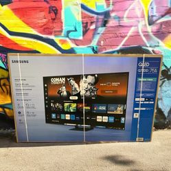 75 “ Samsung Smart 4K QLED HDR TV