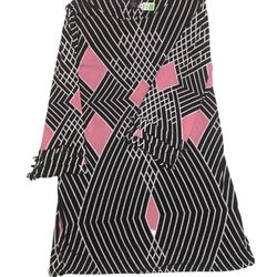 Ladie’s Black/Pink/White Dress 