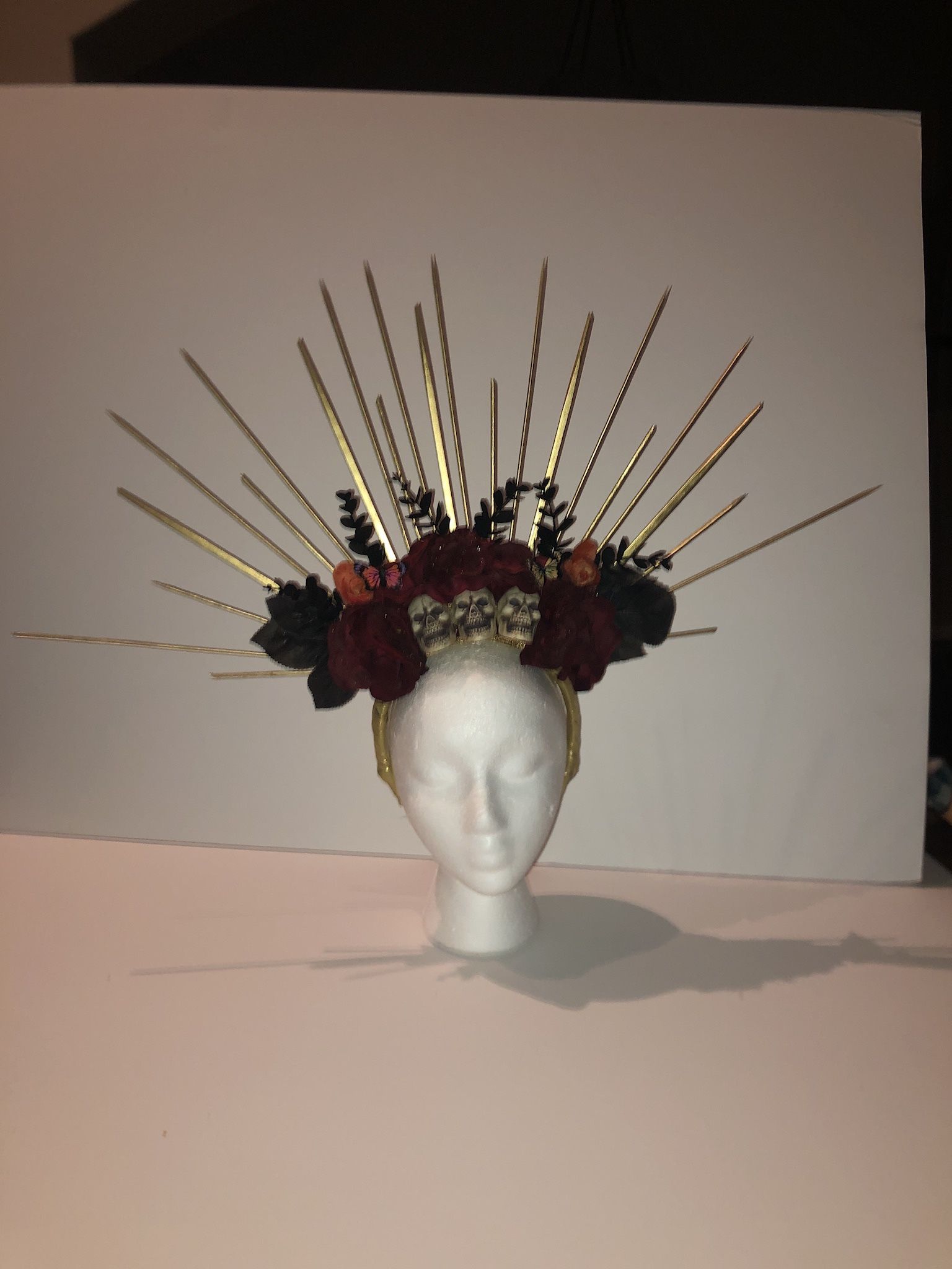 Dia De Los Muertos/ Catrina Custom Crown