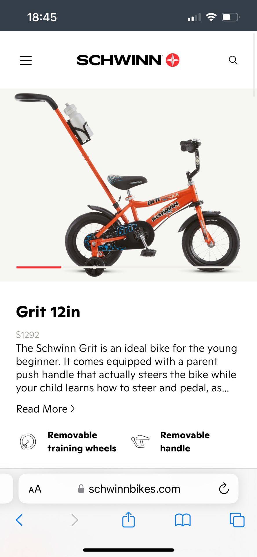 Schwinn Kids Bike 