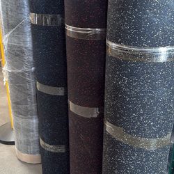 RUBBER FLOORING GYM FLOOR - COMMERCIAL GRADE! Heavy Duty Indestructible, Better Than Horse Stall Mats 