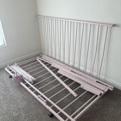 Pink twin bed Frame