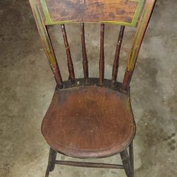 Antique Child's Or Doll Rocking Chair
