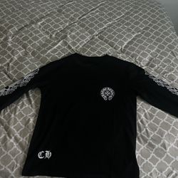 Long Sleeve Chrome Heart Shirt