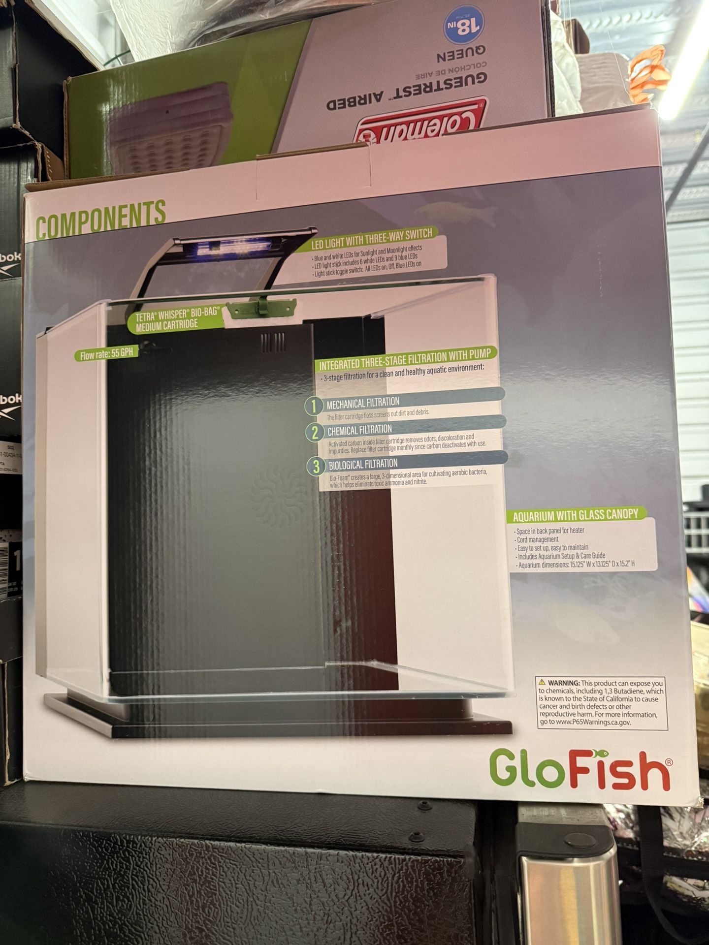 Glo Fish 10 Gal Tank
