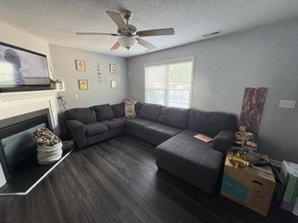 Grey Sectional Couch