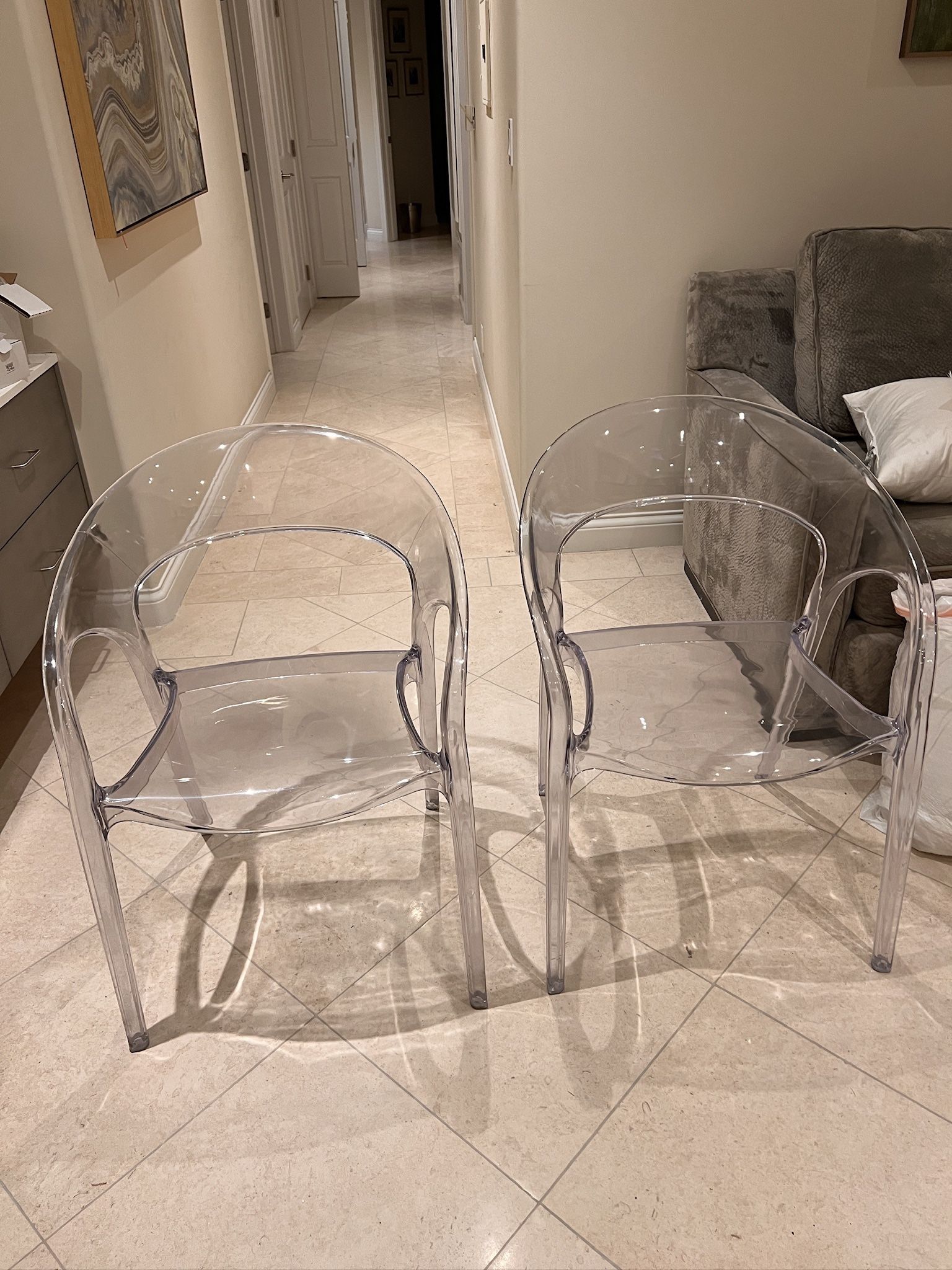 Clear Acrylic Chairs $79