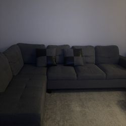 Grey sofa