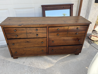 Used dresser and mirror