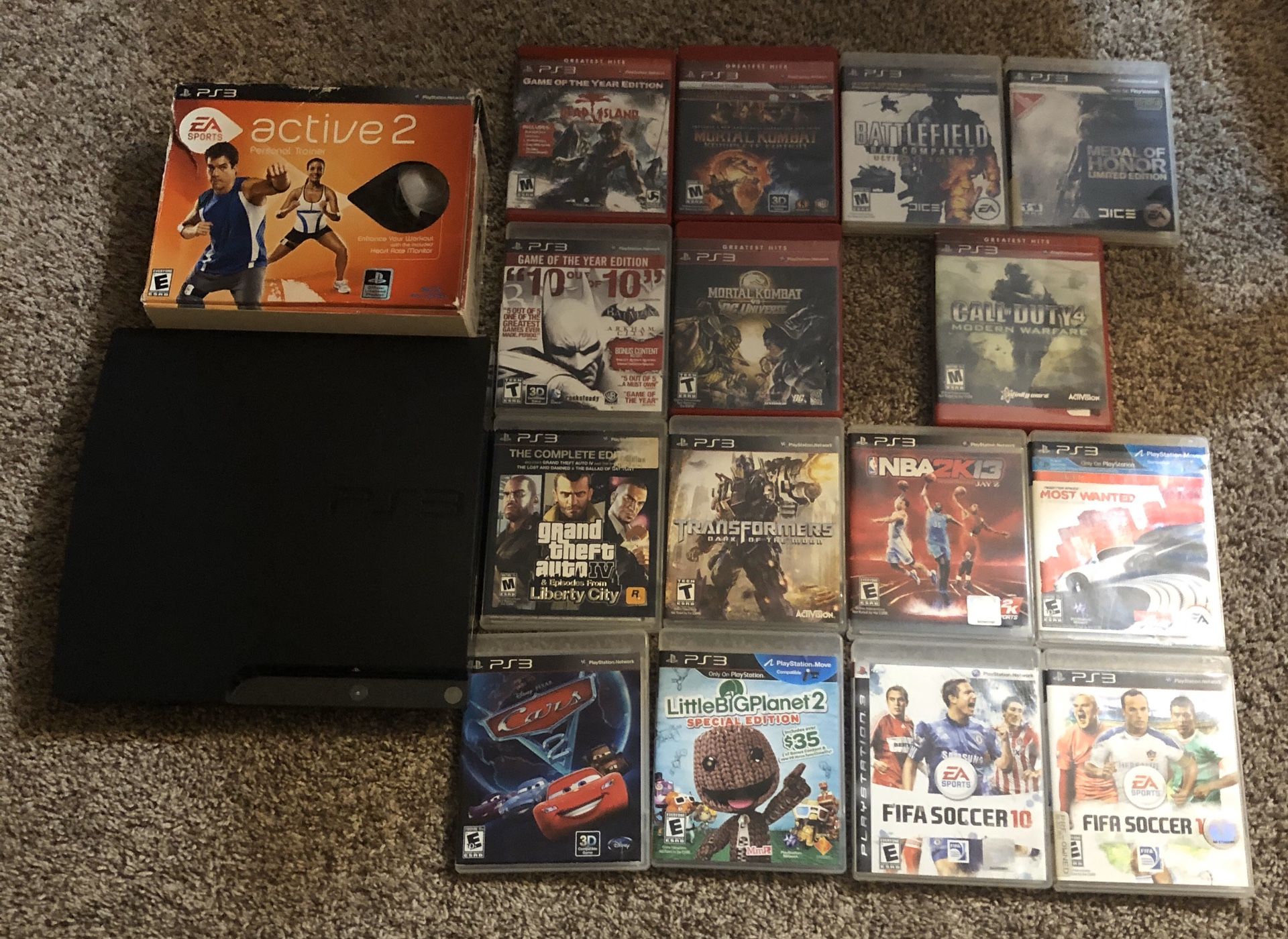 PS3- And 16 games