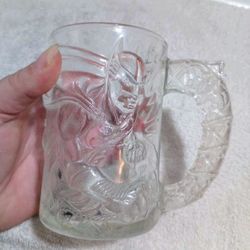 Vintage 1995 Batman Forever McDonald's Collection Glass Mug