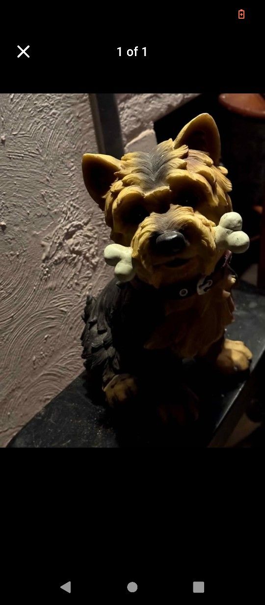 Cute Dog Statue
