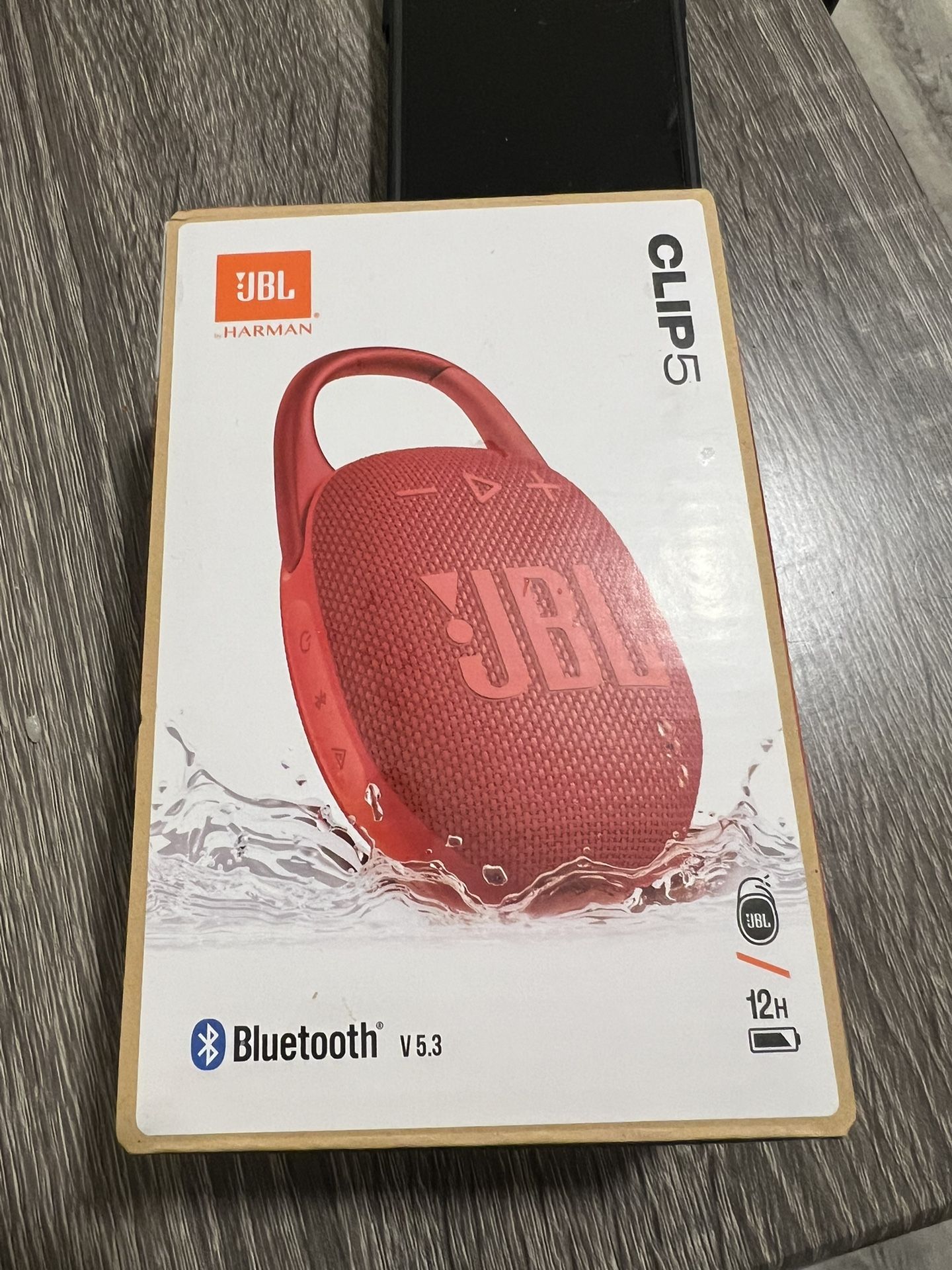 JBL Clip 5 Portable Bluetooth Waterproof Speaker