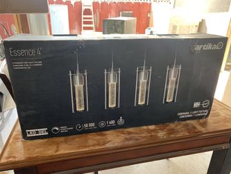 Artika Essence 27-Watt Chrome Integrated LED Pendant