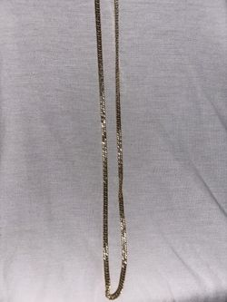 Cuban 14k Gold Plated Chain