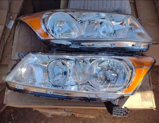 08-12 Honda Accord 4-Door Sedan Headlights Faros Calaveras Micas Luces Lamps