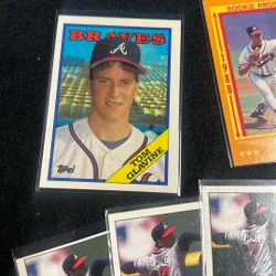 Tom Glavine 60 Card Lot 