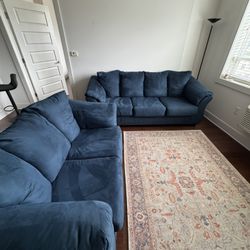 Loveseat and Sofa
