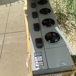 WMM51125 SIEMENS Meter  Stack ,1-P, 3-W, 4 Jaws Ring Type, 5 125A max  -Outdoor Electrical Panel 