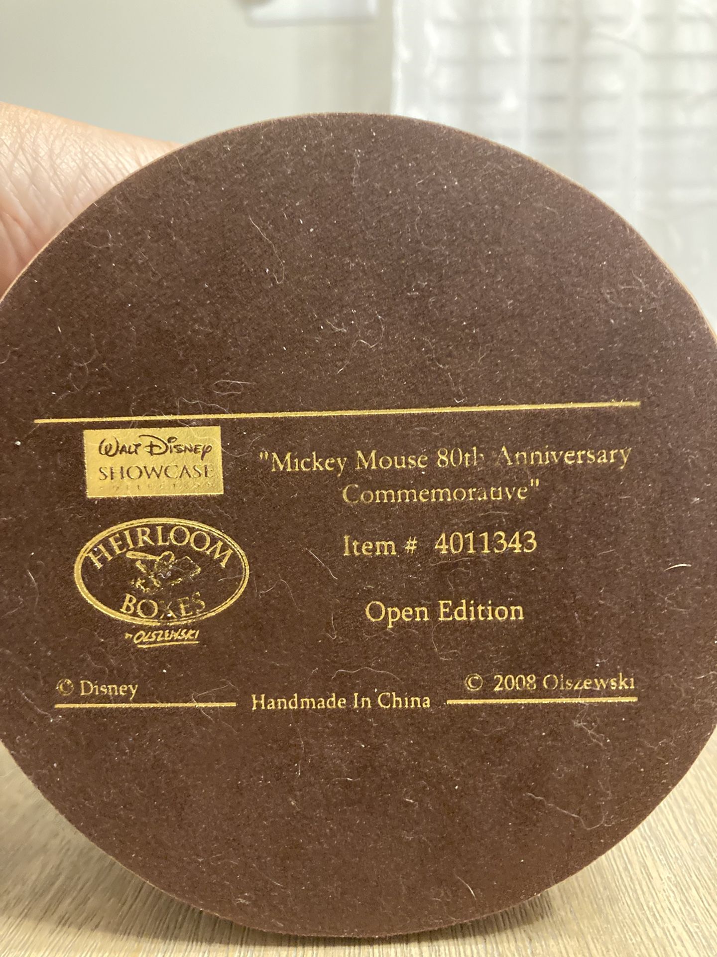 Mickey Mouse 80th Anniversary Heirloom Box for Sale in Winter