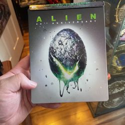 ALIEN 40th Anniversary 4K Blu-ray 2019 STEELBOOK Best Buy Exclusive 1979 OOP