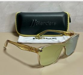 Gold Polarized Sunglasses W/ Case