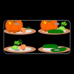 License Plate Novelty Car Front Puzzle Weight Mass Logic Pumpkin