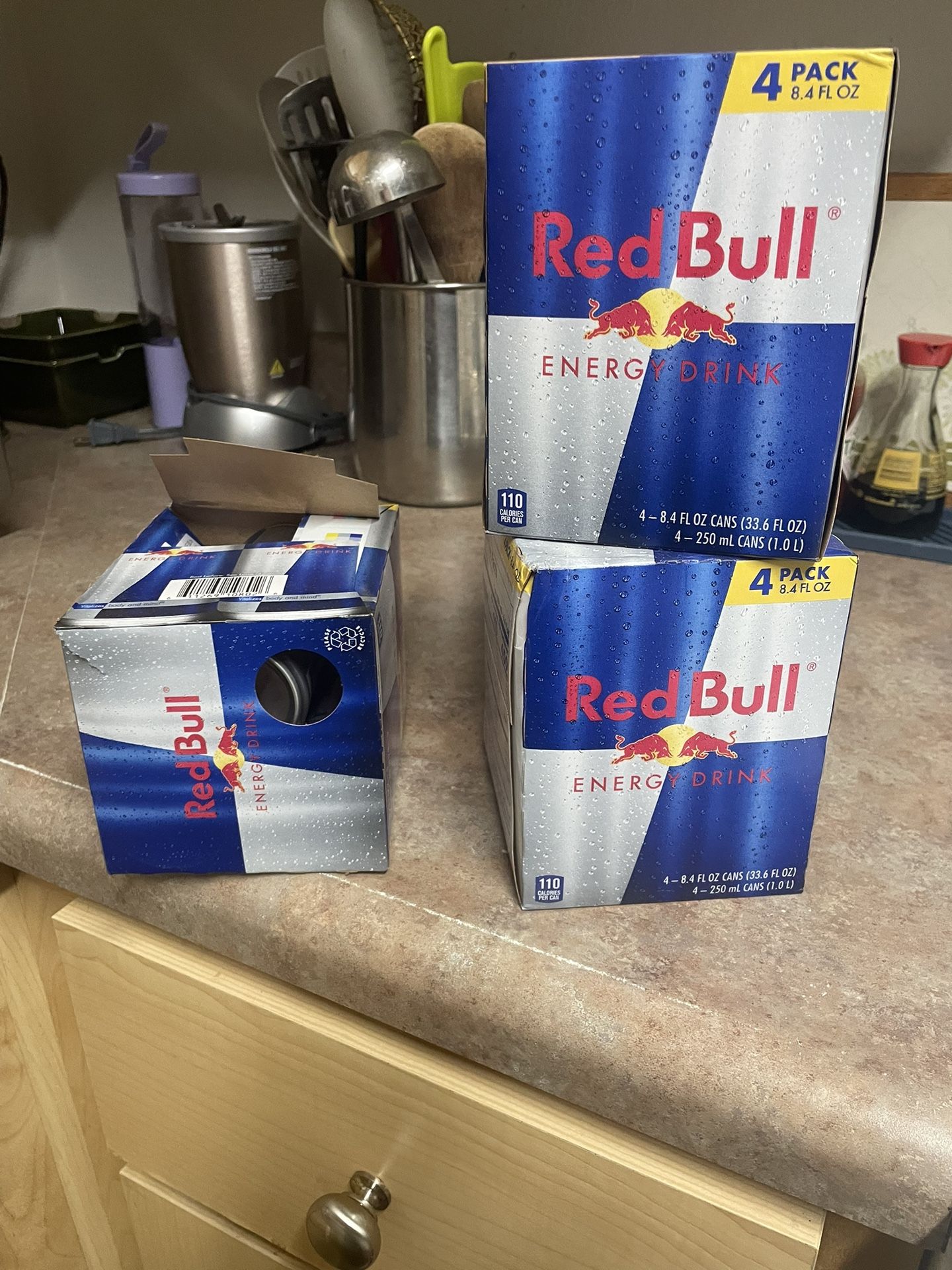 Unopened Red Bull