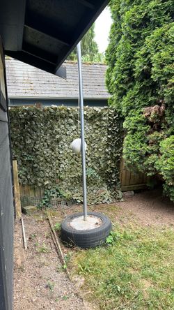 Free homemade tetherball