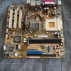 HP 5187-5226 Socket 462  A7VBX-LA REV. 2.02 Motherboard with faceplate