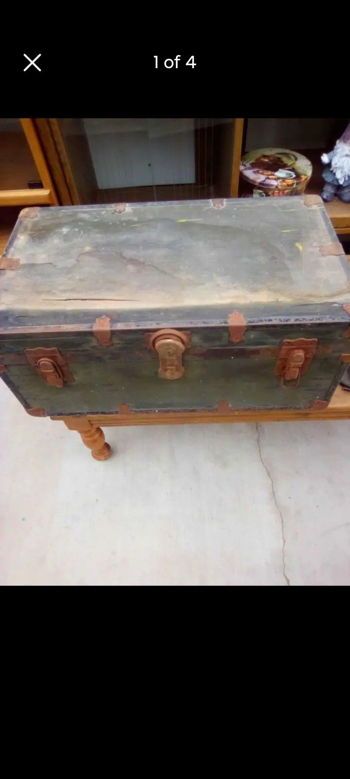 Vintage 1940s Trunk