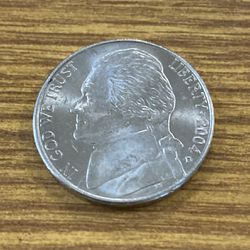 2004 Jefferson Nickel - Louisiana Purchase 1803 Five Cent Coin