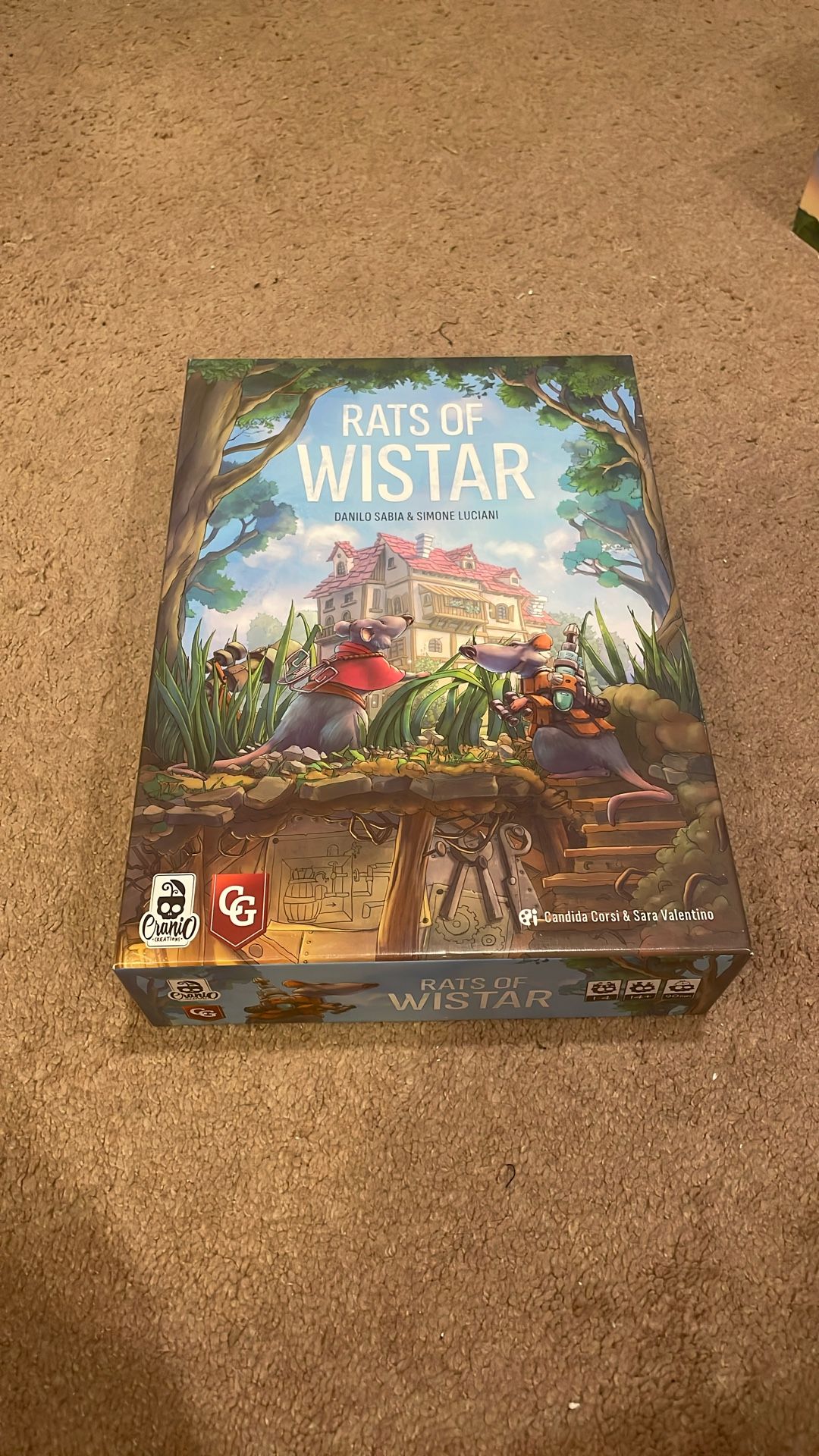 Board Game: Rats Of Wistar