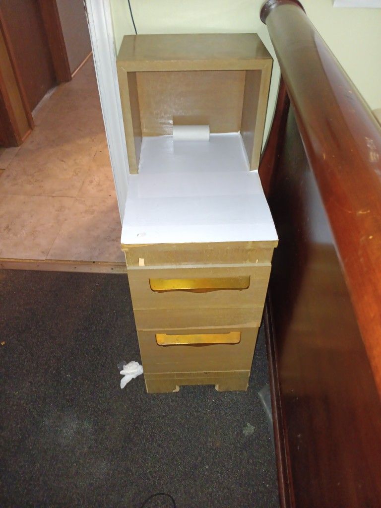 2-Drawer Bedside Table Pair