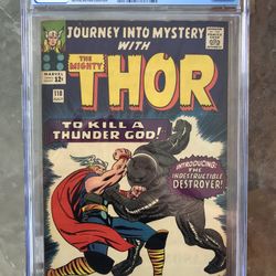 Journey Into Mystery #118 (1965) CGC 7.5 — 1st appearance of the Destroyer