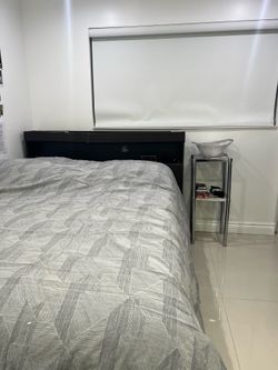 Bed frame and mattress