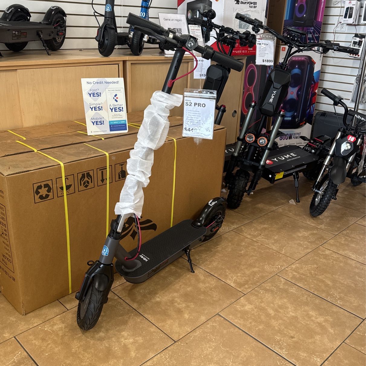 New Hiboy Electric Scooter S2 Pro ( Payments Available)